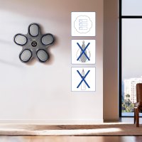 Elektronický boxerský terč HMS TB11 s LED, Bluetooth a rukavicemi (Music Boxing Machine)