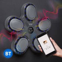 Elektronický boxerský terč HMS TB11 s LED, Bluetooth a rukavicemi (Music Boxing Machine)