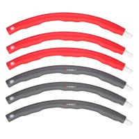 Hula hoop obruč HMS HHP002 červená, 100 cm