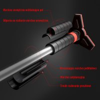 Hrazda do dveří s vodováhou HMS DD400