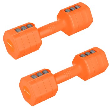 Nastavitelné činky HMS HL03 2 x 2,5 kg