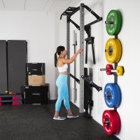 Multifunkční posilovací stojan - Power Rack HMS KLT22 šedý