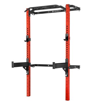 Skládací posilovací klec - Power Rack HMS KLT23 červená