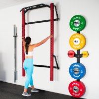 Skládací posilovací klec - Power Rack HMS KLT23 červená