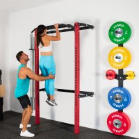 Skládací posilovací klec - Power Rack HMS KLT23 červená