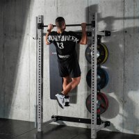 Multifunkční skládací posilovací stojan - Power Rack HMS KLT34 šedý