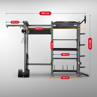 Multifunkční Power Rack s kladkou HMS XENTRYON