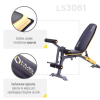Lavice pod velkou činku HMS Premium LS3061