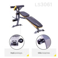 Lavice pod velkou činku HMS Premium LS3061