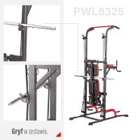 Multifunkční bradla s lavicí HMS PWL8325