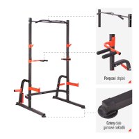 Posilovací stojan HMS Power Rack PWS08