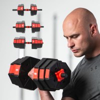 Nakládací činky HMS SGC40, 40 kg