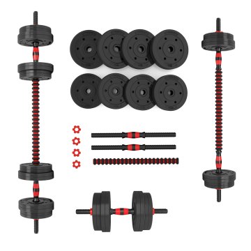 Nakládací činky HMS SGP15, 15 kg