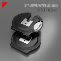 Jednoruční / obouruční variabilní činka HMS SGR18 PRO SET 3v1 40 kg
