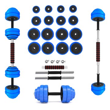 Činkový set HMS SGG30 BAR 2x15 kg litina