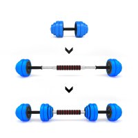 Činkový set HMS SGG30 BAR 2x15 kg litina