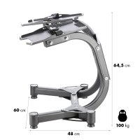 Sada stojanu HMS STR10 Pro a 2 ks variabilních činek HMS SR52