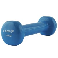 Litinová činka pokrytá vinylem HMS 0,5 kg