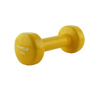 Litinová činka pokrytá vinylem HMS 1 kg