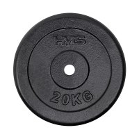 Černý litinový kotouč HMS 20 kg