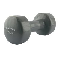 Litinová činka pokrytá vinylem HMS 5 kg