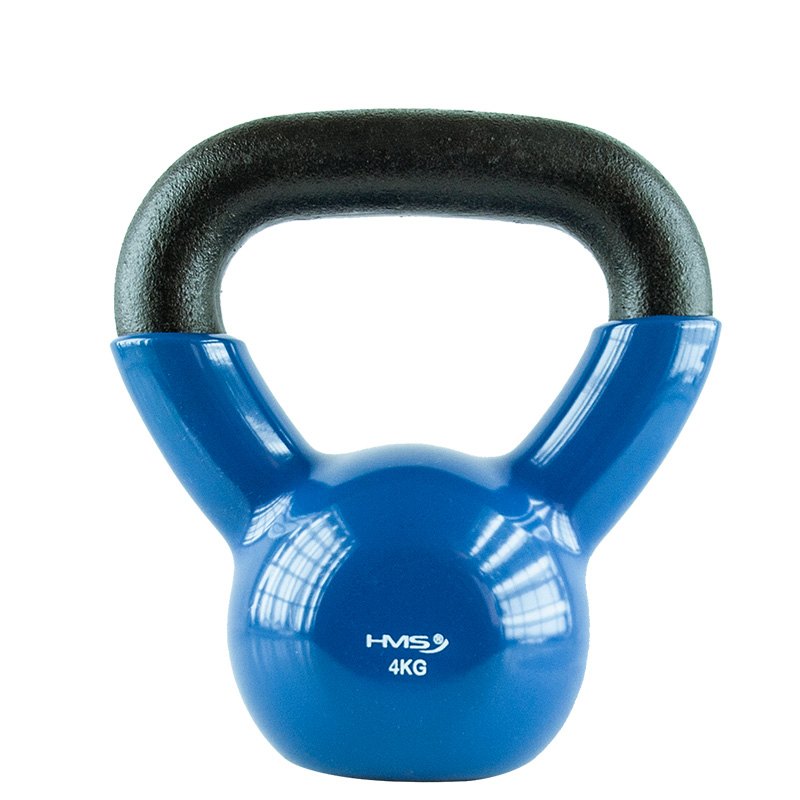 Kettlebel HMS KN 4 kg pokrytý vinylem