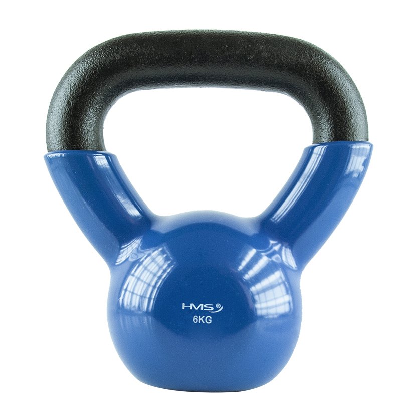 Kettlebel HMS KN 6 kg pokrytý vinylem