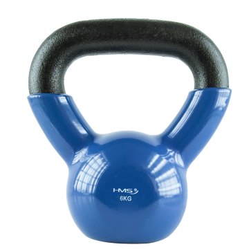 Kettlebel HMS KN 6 kg pokrytý vinylem
