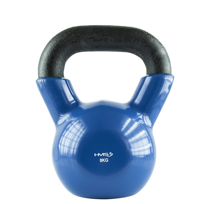 Kettlebel HMS KN 8 kg pokrytý vinylem