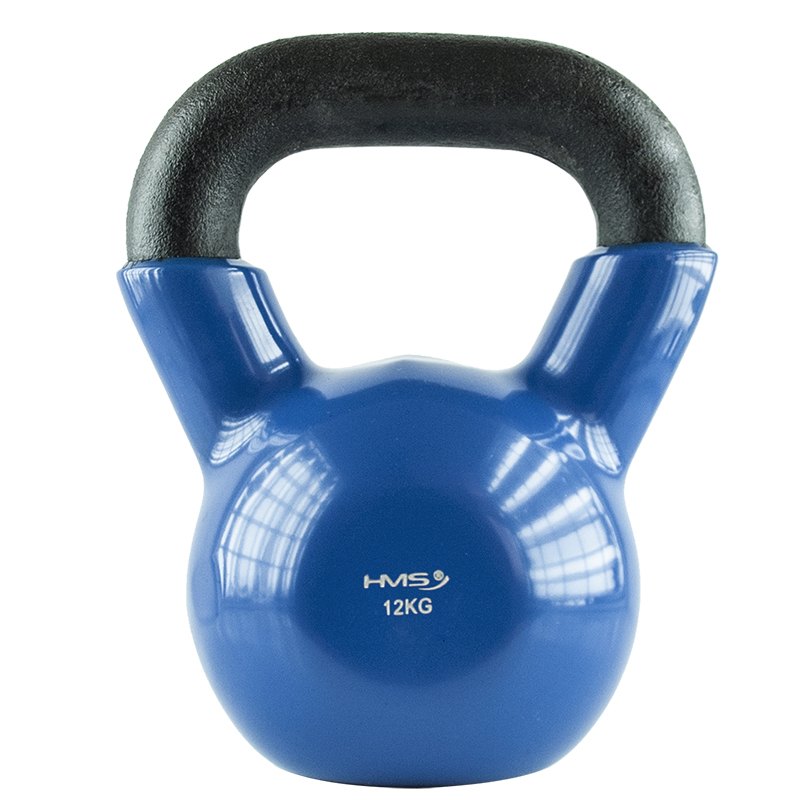 Kettlebel HMS KN 12 kg pokrytý vinylem