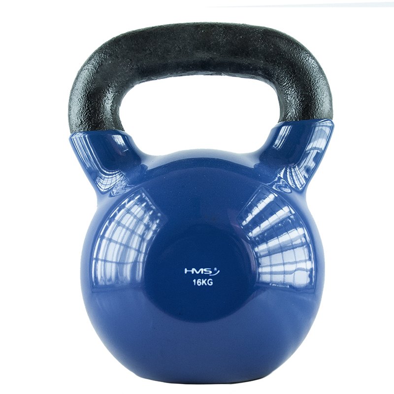 Kettlebel HMS KN 16 kg pokrytý vinylem