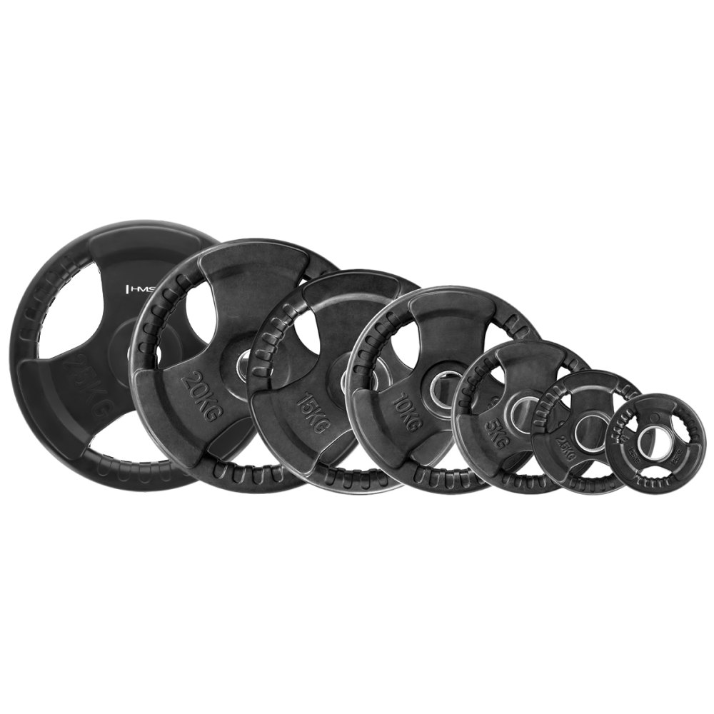 Olympijský kotouč HMS Tri-grip 1,25 kg