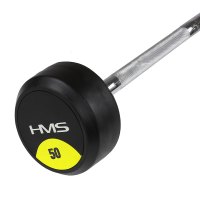 Rovná obouruční činka HMS Premium GSG-50 50kg