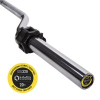 Squat bar HMS GOL320 220 cm x 50 mm