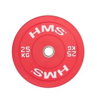 Barevný bumper kotouč HMS CBR 25 kg