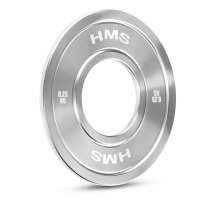 Ocelový olympijský kotouč HMS TOS02 0,25 kg