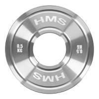 Ocelový olympijský kotouč HMS TOS05 0,5 kg
