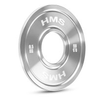 Ocelový olympijský kotouč HMS TOS05 0,5 kg