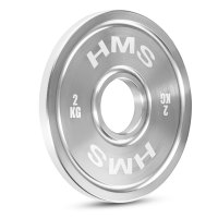 Ocelový olympijský kotouč HMS TOS20 2 kg