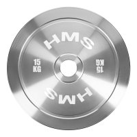Ocelový olympijský kotouč HMS TOS150 15 kg