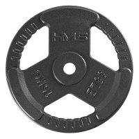Kotouč s držadlem HMS Hammertone THM15 15 kg antracit