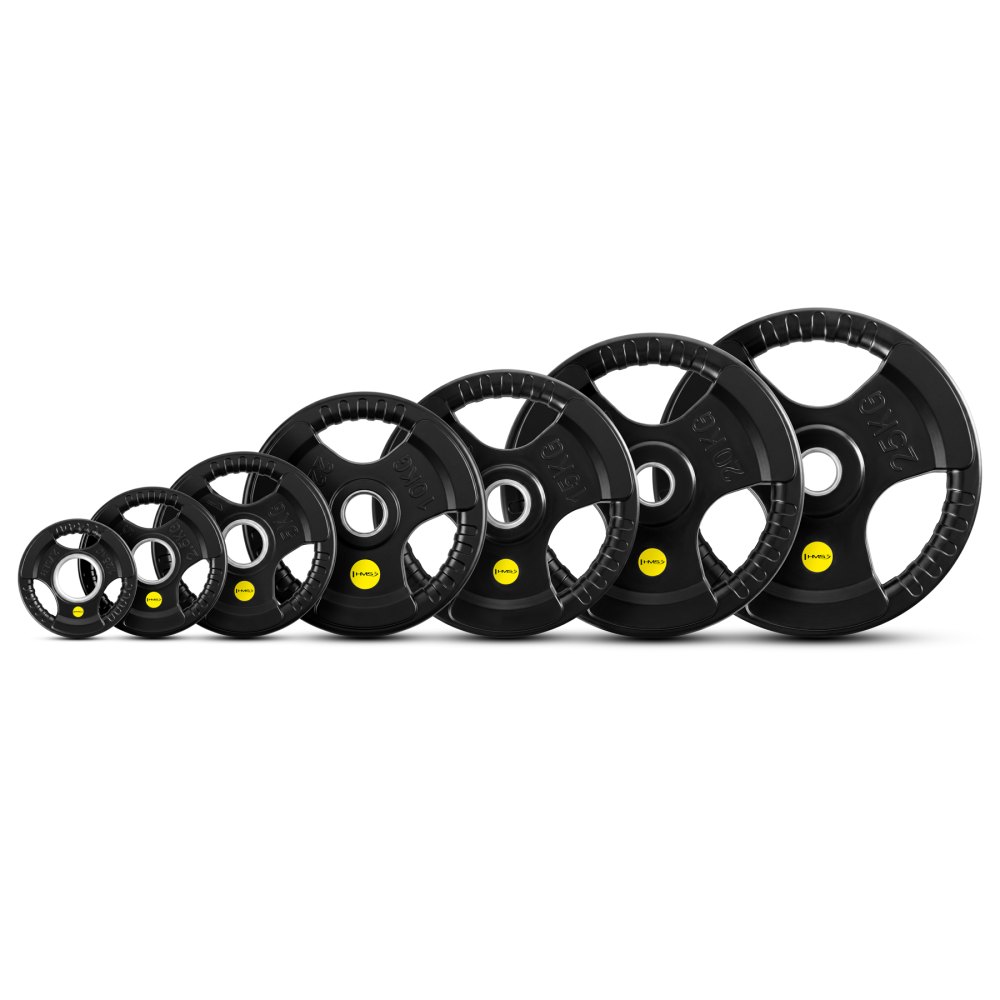 Olympijský pogumovaný kotouč HMS TOK20 Pro 20 kg