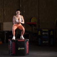 Sada osmihranných Plyo boxů HMS Premium PYOBS01