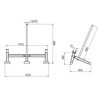 Zvedák na osu Deadlift Bar Jack HMS STR44