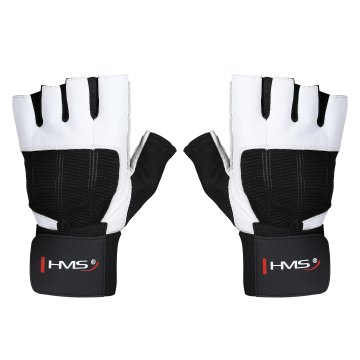 Fitness rukavice HMS RST04 bílé