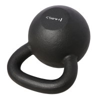 Litinový kettlebell HMS KZG28 28 kg, černý