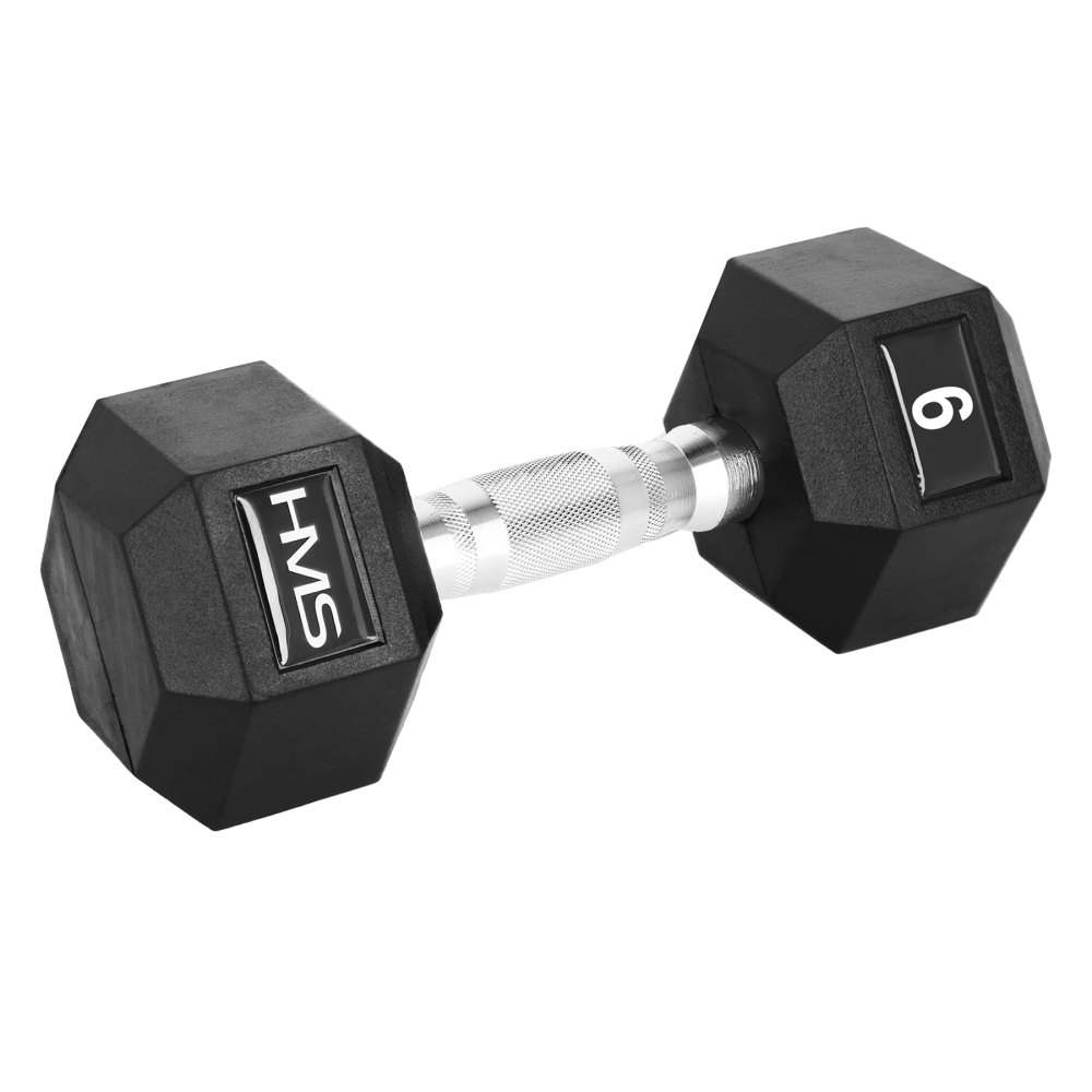 Hexagonální jednoručka HMS 9 kg