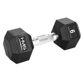 Hexagonální jednoručka HMS 9 kg