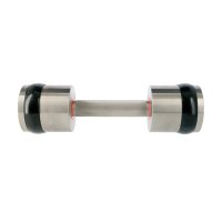 Chromované profesionální činky HMS PREMIUM HH07 2 x 7 kg