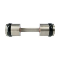 Chromované profesionální činky HMS PREMIUM HH09 2 x 9 kg